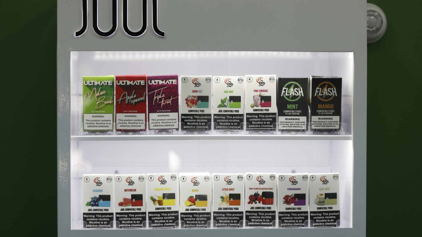 E-cigarette giant Juul suspends sales of all fruity flavours in the US