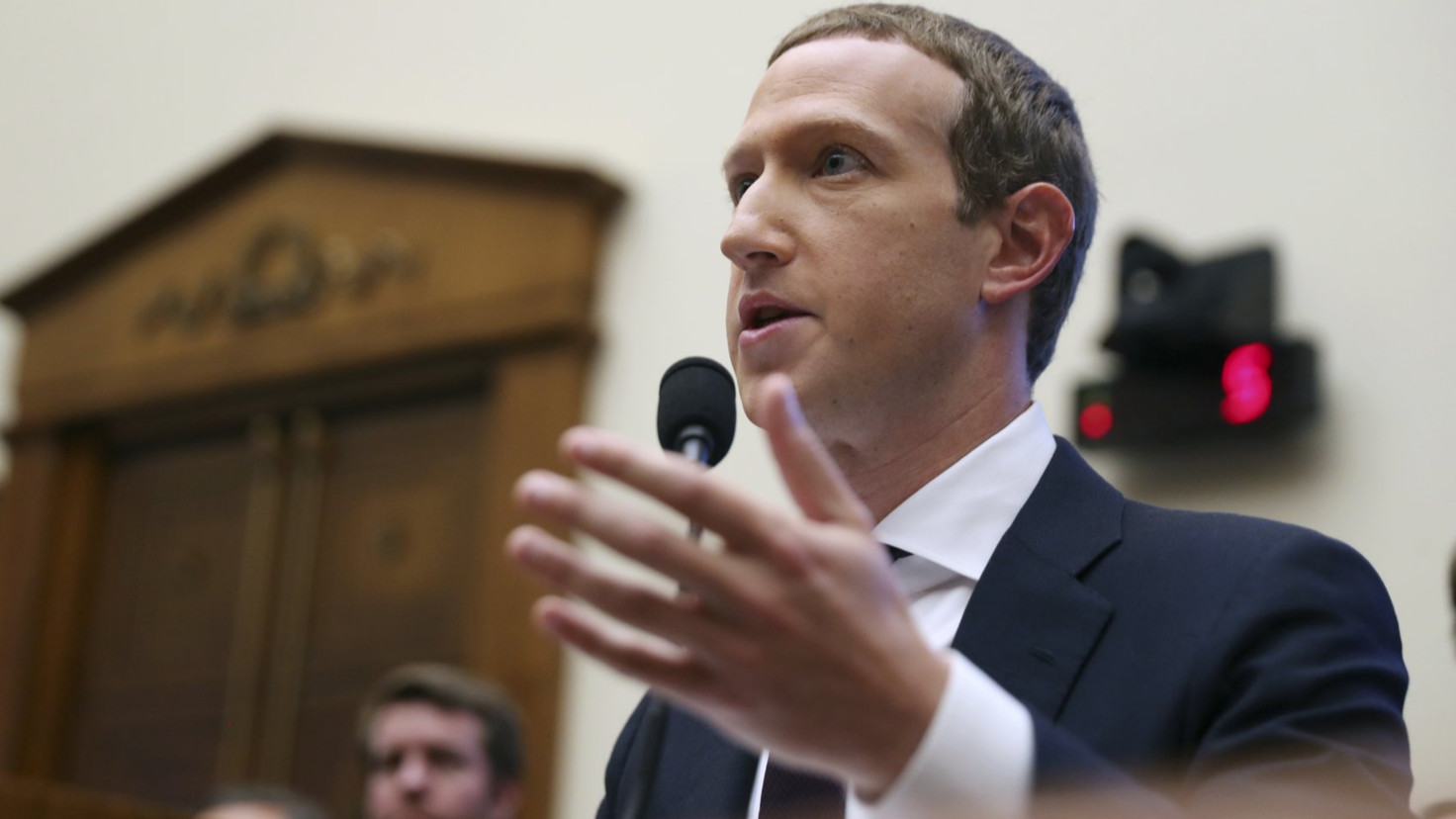 Zuckerberg stands before Congress on Facebook Libra questioning 
